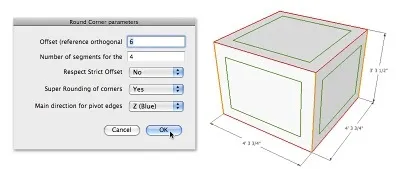 Sketchup скругляются кути за допомогою roundcorner, others, adminstuff (edge) Sketchup скругляются кути за допомогою roundcorner, others, adminstuff