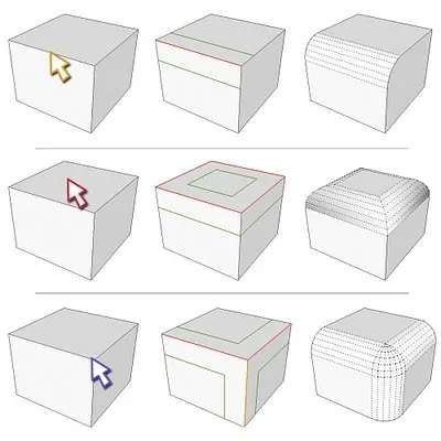 Sketchup скругляются кути за допомогою roundcorner, others, adminstuff (roundcorner) Sketchup скругляются кути за допомогою roundcorner, others, adminstuff