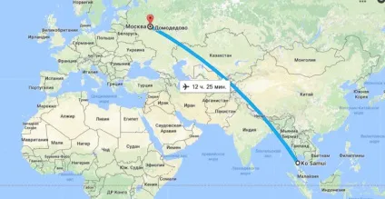 Скільки летіти до Самуї з москви прямим рейсом