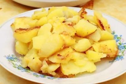 Скільки калорій в смаженої картоплі (картоплі) Скільки калорій в смаженої картоплі