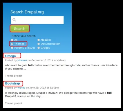 Завантажити та встановити шаблон drupal 7