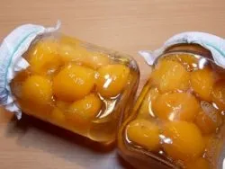 Зливи в сиропі