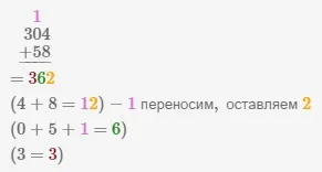 додавання стовпчиком