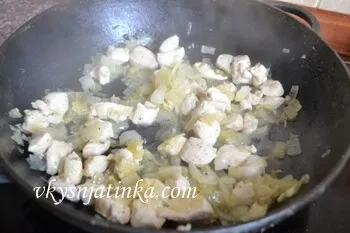 Вершкова паста з куркою - рецепт з фото