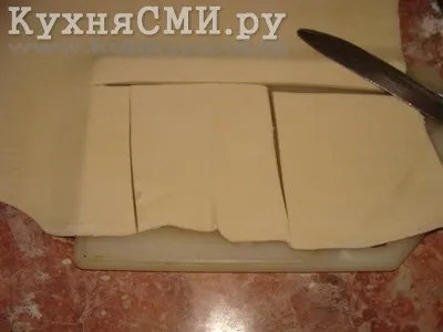 Листкові конвертики з м'ясом