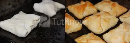 Листкові конвертики з яблуками