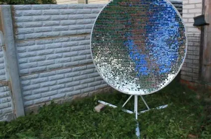 Сонячний концентратор своїми руками