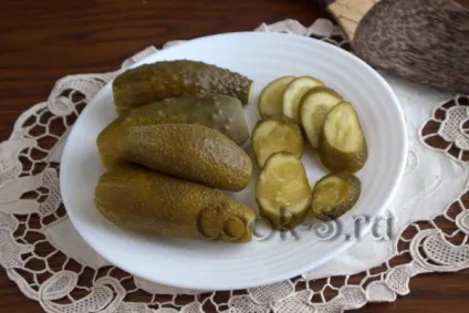 Солоні огірки з гірчицею холодним способом - покроковий рецепт з фото, закуски