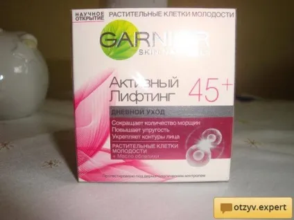 Відгук про крем денний garnier - активний ліфтинг - 45 - ефект є, але після тривалого застосування