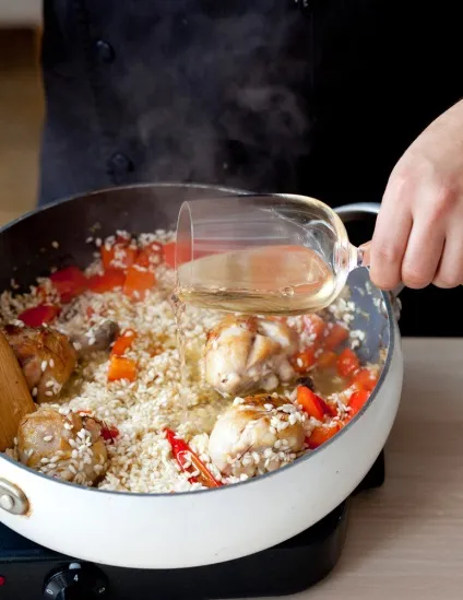 Паелья з куркою і морепродуктами рецепт з фото (паелья з куркою) Паелья з куркою і морепродуктами рецепт з фото