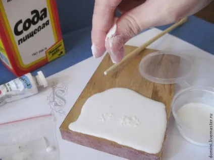 Створюємо імітацію снігу і інею - ярмарок майстрів - ручна робота, handmade (сода харчова) Створюємо імітацію снігу і інею - ярмарок майстрів - ручна робота, handmade
