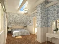 Спальня в дерев'яному будинку