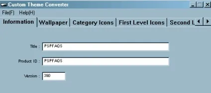 Створення ptf тим - програми, прошивки, ігри і теми для sony psp