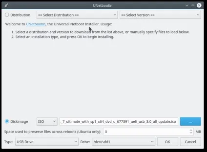 Створення завантажувального диска windows 7 в ubuntu linux (диска) Створення завантажувального диска windows 7 в ubuntu linux