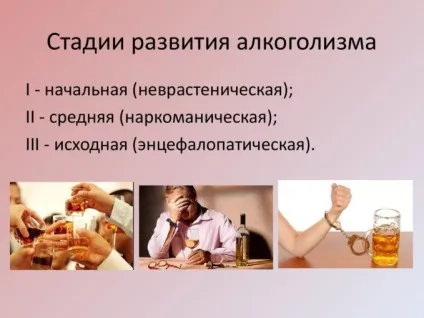 Стадії алкоголізму їх згубний вплив і варіанти лікування (лікування) Стадії алкоголізму їх згубний вплив і варіанти лікування