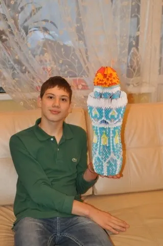 Старовинний замок з модулів, країна майстрів (клей) Старовинний замок з модулів, країна майстрів
