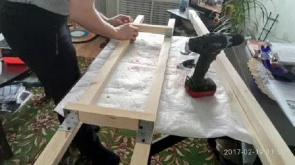 Стелаж для розсади своїми руками