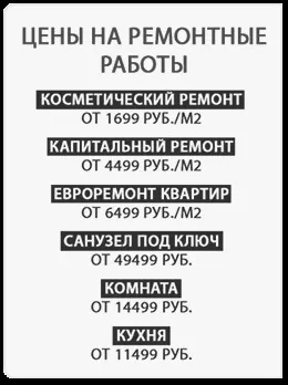 Вартість капітального ремонту квартири під ключ в Москві (капітального ремонту квартири) Вартість капітального ремонту квартири під ключ в Москві