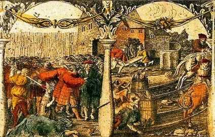 Стокгольмська кривава баня »9. листопада 1520 року - військовий огляд (Стокгольм) Стокгольмська кривава баня »9. листопада 1520 року - военное обозрение
