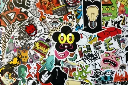Sticker bomb (дуже багато фото) (sticker) Sticker bomb (дуже багато фото)