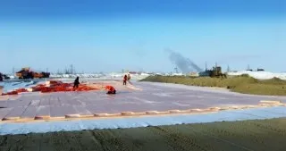 Будівництво кущових майданчиків (майданчиків) Будівництво кущових майданчиків