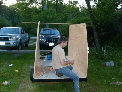 Будуємо авто намет для подорожей (авто) Будуємо авто намет для подорожей