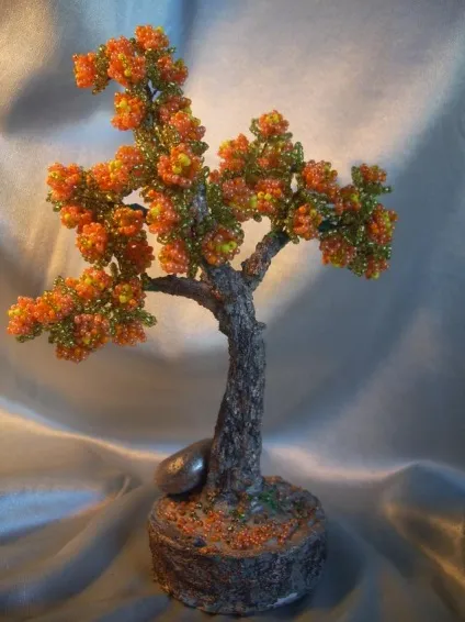 Стовбур бісерного дерева - ярмарок майстрів - ручна робота, handmade (клей) Стовбур бісерного дерева - ярмарок майстрів - ручна робота, handmade