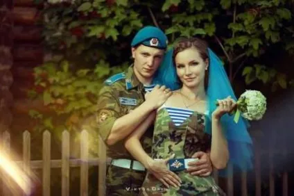 Весілля у військовому стилі (мілітарі)