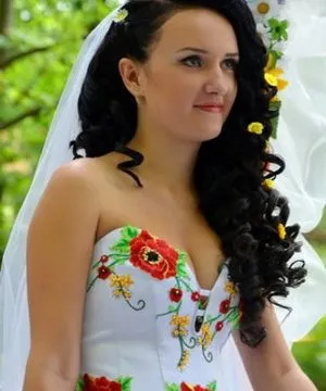 Весільні сукні в українському стилі сучасне трактування (сукні українському стилі) Весільні сукні в українському стилі сучасне трактування