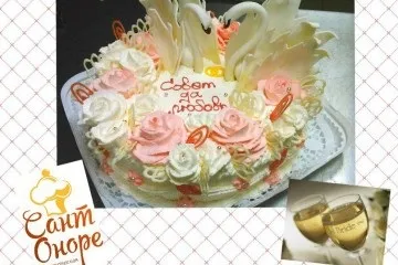 Весільні торти на замовлення (замовити весільний торт) Весільні торти на замовлення