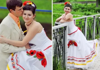 Весільні сукні в українському стилі, модний образ нареченої (стилі) Весільні сукні в українському стилі, модний образ нареченої