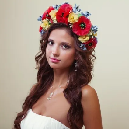 Весільні сукні в українському стилі з вишивкою (вишивкою) Весільні сукні в українському стилі з вишивкою