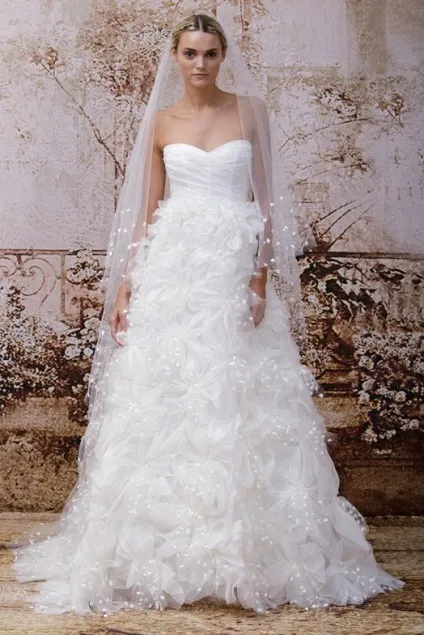 Весільні сукні monique lhuillier - фото колекції 2014-2015 (весільної) Весільні сукні monique lhuillier - фото колекції 2014-2015