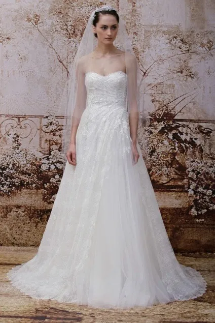 Весільні сукні monique lhuillier - фото колекції 2014-2015 (веселощів) Весільні сукні monique lhuillier - фото колекції 2014-2015