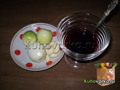 Свинячі реберця з рисом