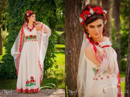 Весільна сукня в національному стилі (національному) Весільна сукня в національному стилі