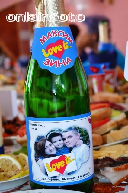 Весільне оформлення в стилі love is з фото, onlainfoto