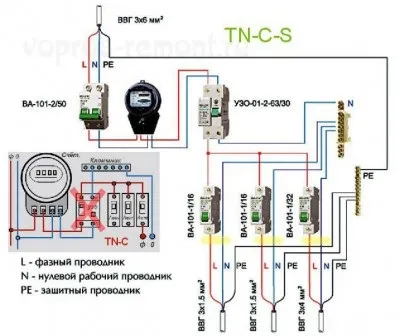 Схема підключення узо, її різновиди та особливості (схема) Схема підключення узо, її різновиди та особливості