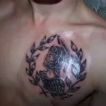 Тату лавровий вінок значення, фото і ескізи (ескізи) Тату лавровий вінок значення, фото і ескізи