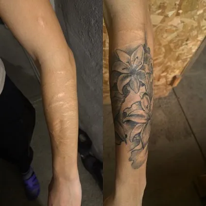Татуювання як спосіб замаскувати шрам - bad bird ink (шрам) Татуювання як спосіб замаскувати шрам - bad bird ink