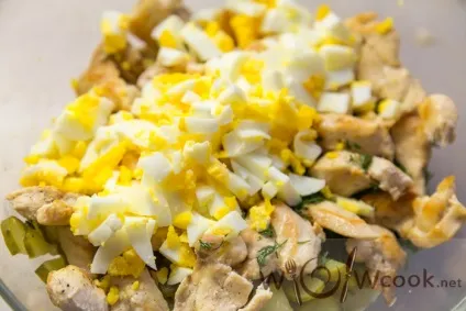 Теплий салат з куркою і грибами по-російськи, рецепт з фото (салат) Теплий салат з куркою і грибами по-російськи, рецепт з фото