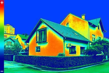 Тепловізіонная знімання будівель процедура, переваги методу (тепловизионная) Тепловізіонная знімання будівель процедура, переваги методу