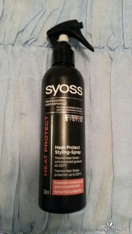 Термозахист для волосся від syoss - syoss heat-protect salon control-system