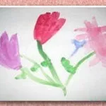 Техніка малювання по мокрому листу, мій вундеркіндер (мокрому фону потрібно) Техніка малювання по мокрому листу, мій вундеркіндер