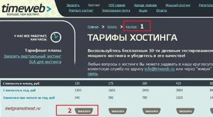 Timeweb хостинг