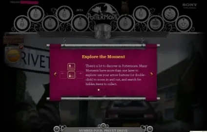 Тестова версія pottermore (будь ласка) Тестова версія pottermore