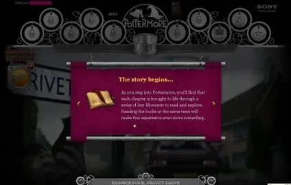 Тестова версія pottermore (новим) Тестова версія pottermore