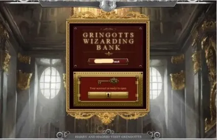 Тестова версія pottermore (кнопку) Тестова версія pottermore