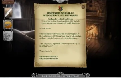 Тестова версія pottermore (новим) Тестова версія pottermore