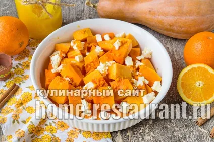 Гарбуз запечена з медом в духовці - домашній ресторан (гарбуз) Гарбуз запечена з медом в духовці - домашній ресторан